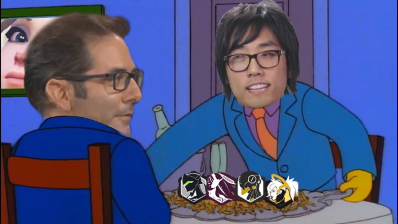 Steamed Hams but it's Michael Chu delivering Overwatch lore
