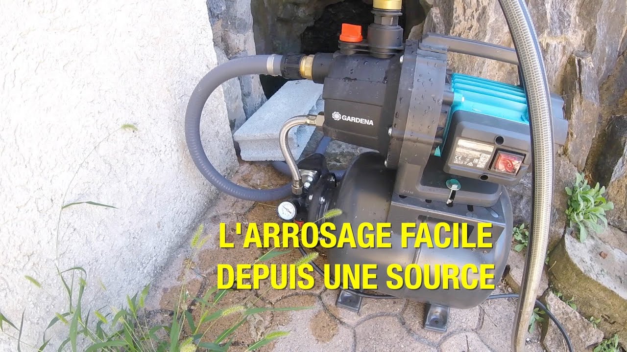 Quelle pompe de surface pour l'arrosage et le jardin ?