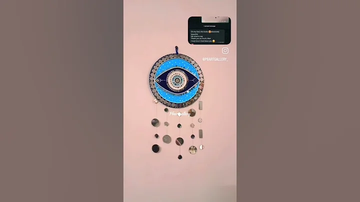 Evil Eye Lippan Art #art #lippanartwork