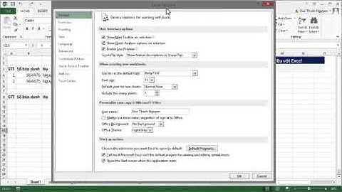 EXCEL - 48 - Hướng dẫn tạo Form nhập dữ liệu trong Excel.avi