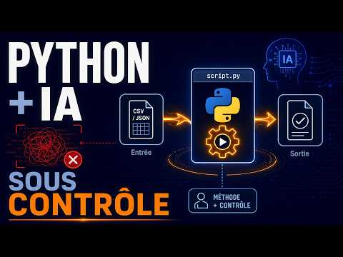 Python et IA : la méthode pour créer des scripts fiables (#084)