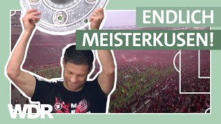Nie mehr 'Vizekusen': Bayer Leverkusen ist Deutscher Meister | ZwWdF | WDR