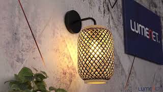 Rattan Wall Lamp Adalla