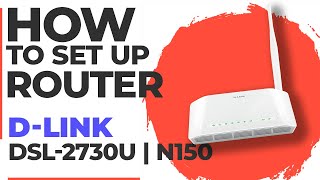 ✅ How to Set Up D-Link DSL-2730U WiFi Router | How to Setup D-LINK N150 DSL-2730U screenshot 4