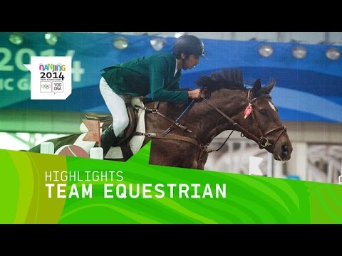 Europe Win International Team Equestrian Gold - Highlights | Nanjing 2014 Youth Olympic Games