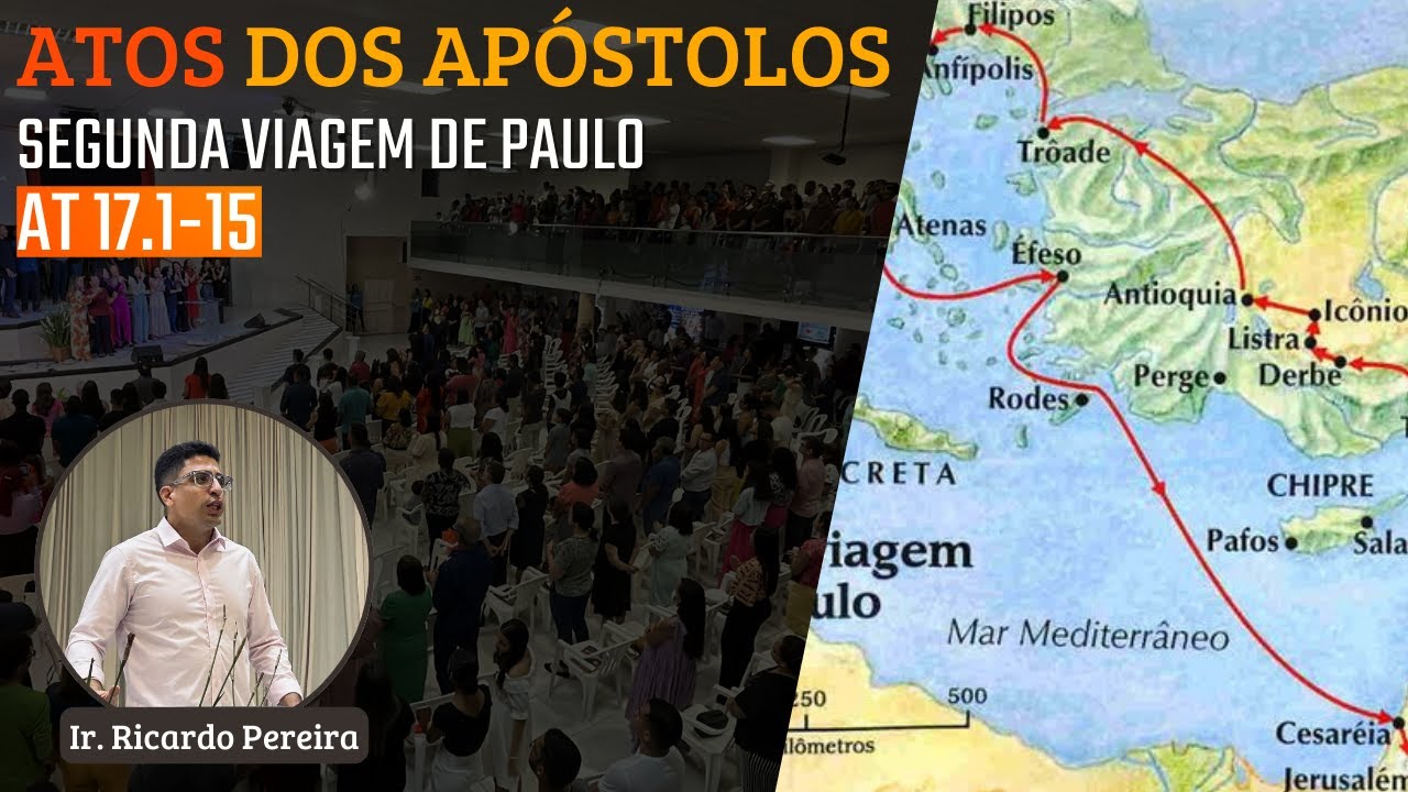 IBG Celebração | 19.03.2023 - Atos 17.1-15 com Ir. Ricardo Pereira
