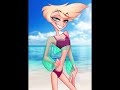 Beach day #human #hazbinhotel  #subscribeformorevideos|The artist is (@o_senead) Connor on twitter|