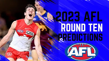 2023 AFL ROUND TEN TIPS