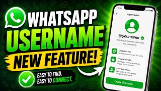 NEW WhatsApp Username Feature (2026) | Reserve Yours Now Before It's Gone! screenshot 2