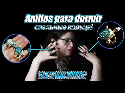 Asmr sonidos de ANILLOS 💍 en varias VELOCIDADES😱|| Que prefieres LENTO o RÁPIDO?🐢 || VIVI ASMR