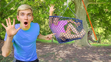 GRACE SHARER TRAPPED by POND MONSTER!! (Golden Treasure Captured)