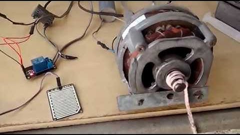 Como ligar um sensor de chuva a um motor 110v ou 220v
