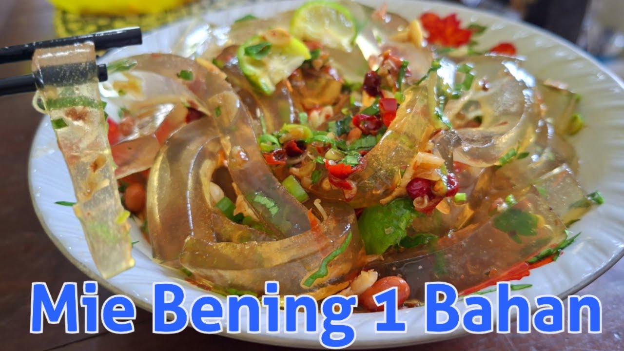 MieTembus Pandang satu Bahan Saja