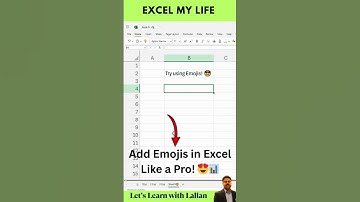 Add Emojis in Excel Like a Pro! 😍📊 | Make Your Sheets Fun & Clear #ExcelEmojis #EmojiExcel #ExcelFun