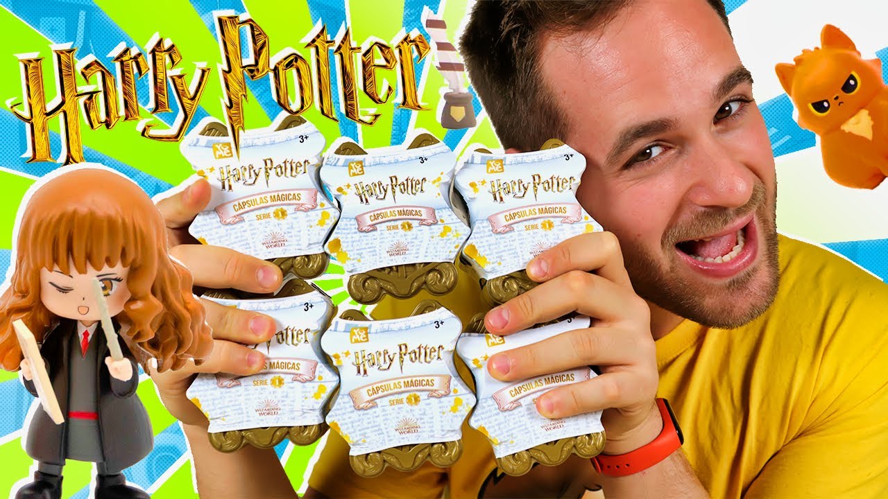 Harry Potter Series 1 UNBOXING 6 CAPSULAS MAGICAS en Pe Toys