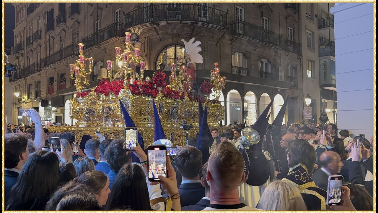 4K - NTRO PADRE JESÚS DE LAS PENAS EN RIOJA 2025 SEMANA SANTA SEVILLA BCT ROSARIO DE CÁDIZ
