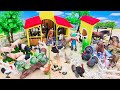 12 Minutes Satisfying with Unboxing Horse Barnyard Playset Toys | Animal Sounds ASMR | Review Toys