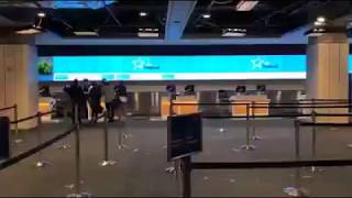 Large Flat Panel Videowalls installed at MCO Airport