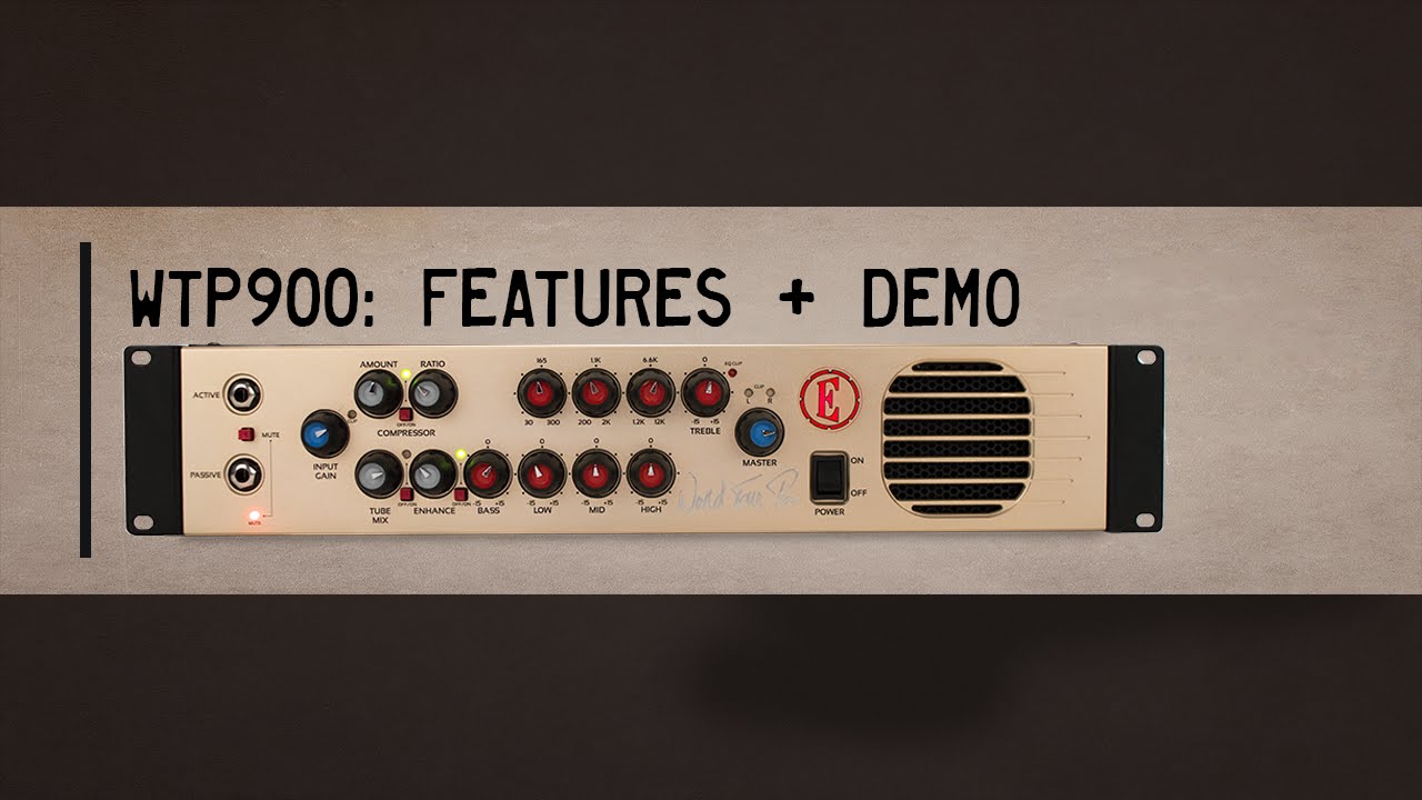 Introducing: The World Tour Pro WTP900 - Eden Amplification - YouTube
