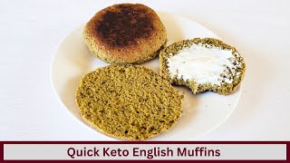 Quick Keto English Muffins (Nut Free and Gluten Free) Keto English Muffins Super Simple Recipe