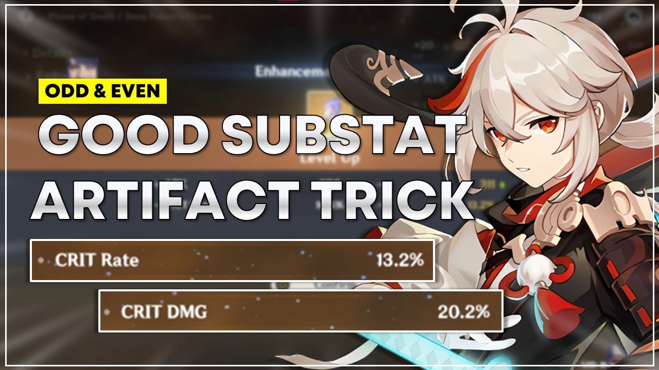 Good Substat Artifact Trick Odd Even Genshin Impact Guide YouTube