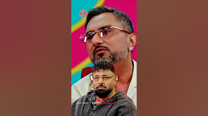Honey Singh replied to Badshah🔥 @TheLallantop #honeysingh #badshah