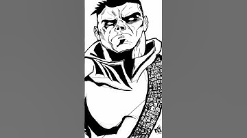Character Sketch Timelapse | Daily Hustle Ep4 #timelapse #animation #inkart