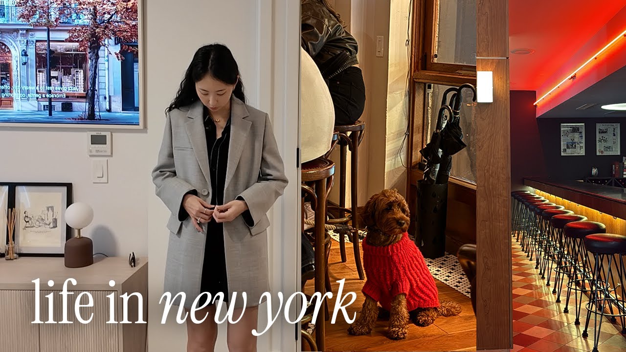 Видеоблог из Нью-Йорка: уютные осенние моменты, домашняя еда, городские ночи и время для девушек