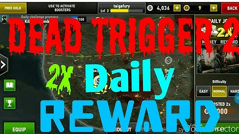 •Dead Trigger 2 (Daily Reward) Gameplay• #31 (Malaysia) [Official TaigaFury]