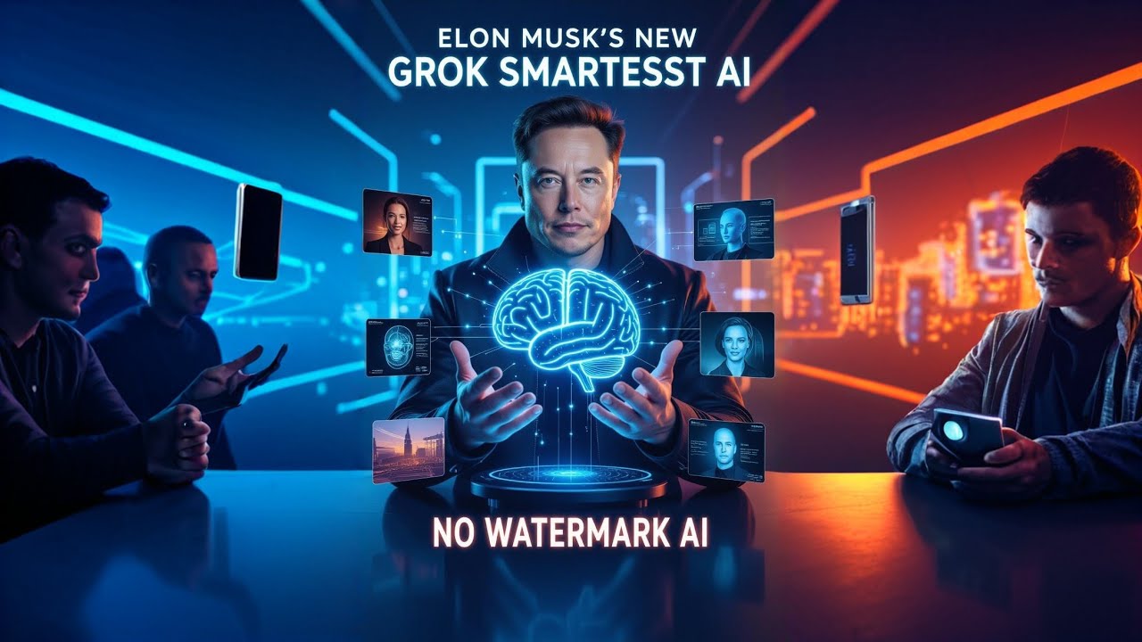 বিস্ময়কর! 😲 Elon Musk এর AI App দিয়ে ভিডিও বানান কোন Watermark ছাড়াই!