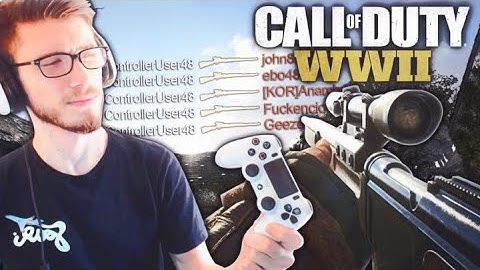 USING A CONTROLLER ON PC.. | Clip Challenge Ep 3: M36 - Call of Duty WWII PC