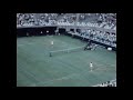 1969 US Open Women's SF Margaret Court def Virginia Wade amateur video