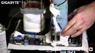 Playtech TV - Gigabyte High on IVY - CPU Overclock Workshop (Liquid Nitrogen Cooling)