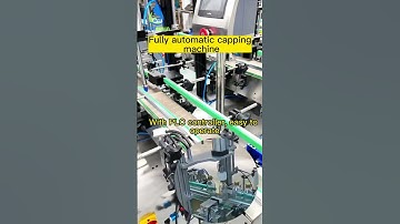 🎥 Automatic Capping Machine in Action! 🧴⚙️