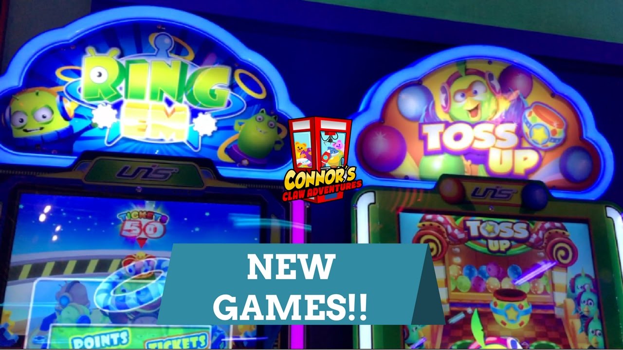 😲 We Found a BRAND NEW Arcade Game!! Never Seen Before!😲 - YouTube