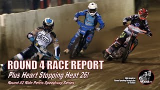 Heart Stopping Heat 26! Round 4 Race Report! Perris Speedway Series #2 #speedway #racing #crash