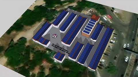 3D Modeling of project with module layout and Shadow Analysis of Car Parking system
