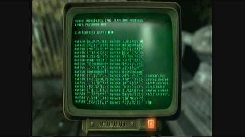 Fallout 3 data miner achievement