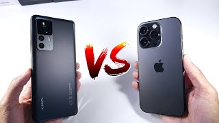 Xiaomi 12T VS iPhone 14 Pro!  (Speed Test & Camera Comparison)