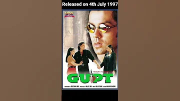 #shorts 3 Gupt 1997 hindi movie with bechainiya song #shortsfeed #boxofficecollection