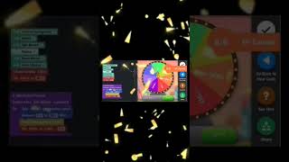 How to make spin the wheel in mobile with coding [master in coding] #shorts