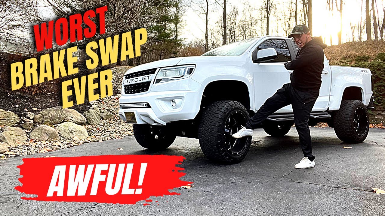 20162020 CHEVY COLORADO BRAKE REPLACEMENT YouTube