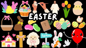 Easter Game for Kids! 🐇🌷🐣 Learn 20 Easter Related Words for Children!