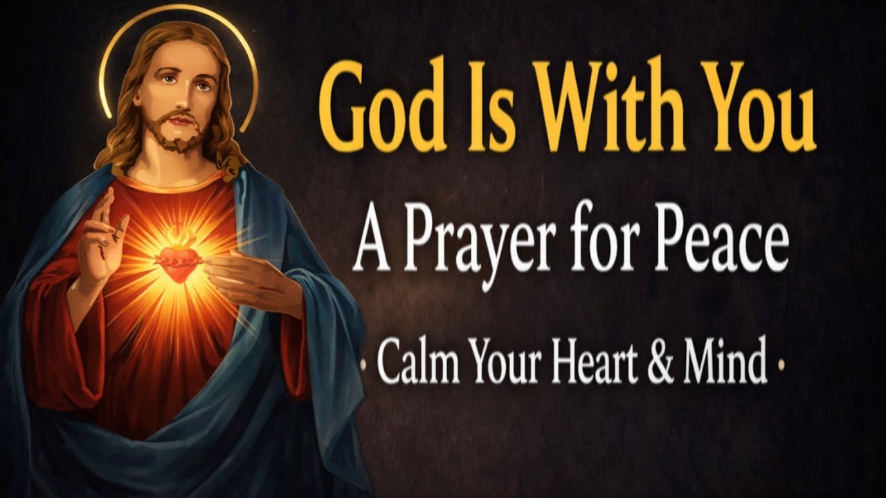 🛑God Is With You | A Peaceful Prayer for Peace 