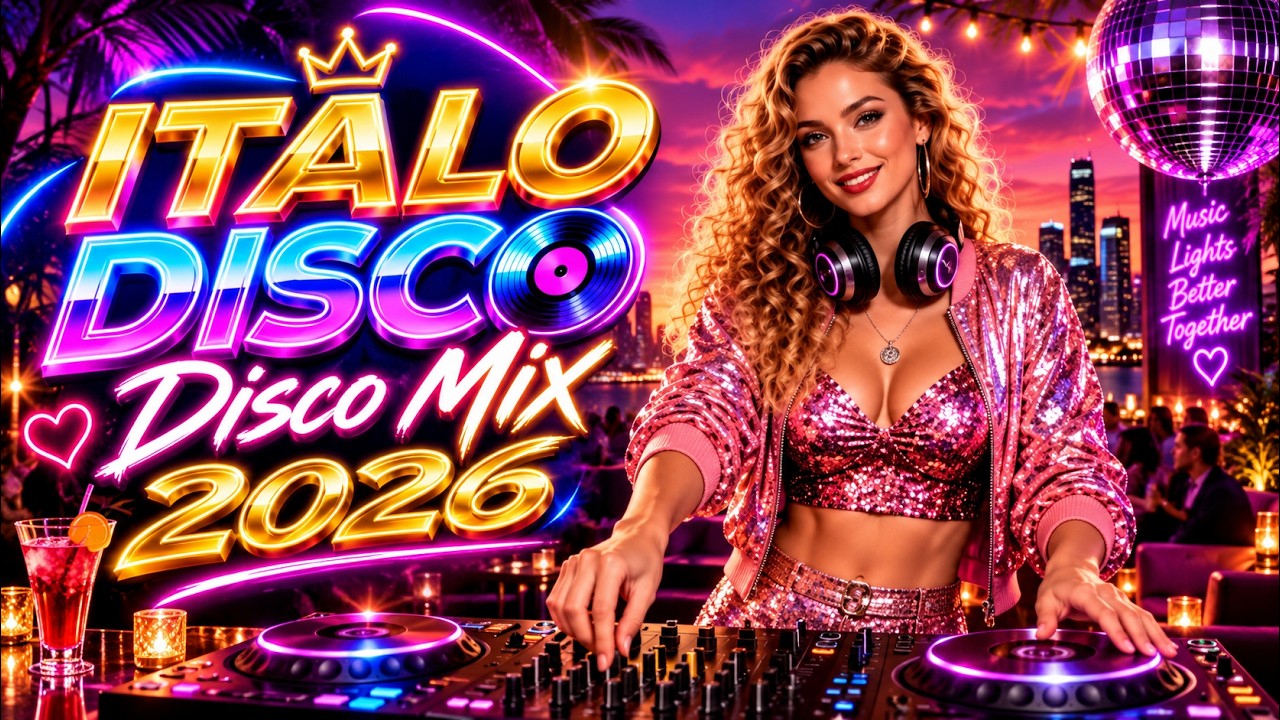 🌠 Italo Disco 2026 | Best 80s Euro Disco 🌃 Golden Neon Highway