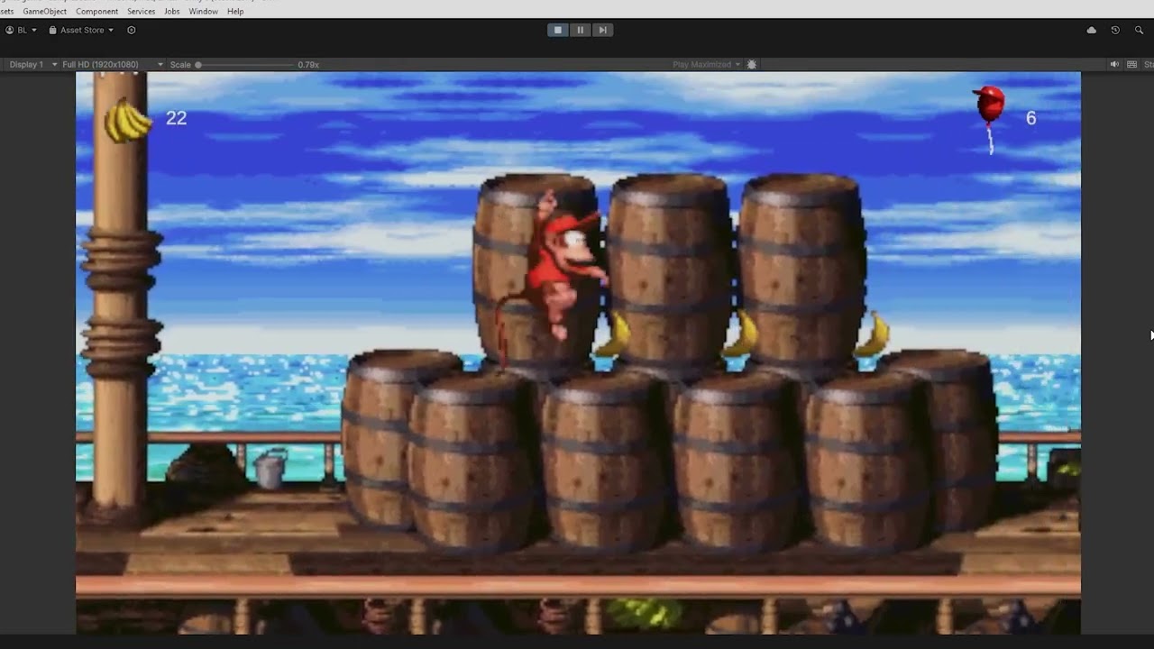 Donkey Kong Country 2 in Unity C#