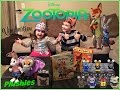 Zootopia Vinylmations unboxing! Plush toys Judy Hopps, Ele-Finnick, and Gummies tasting!
