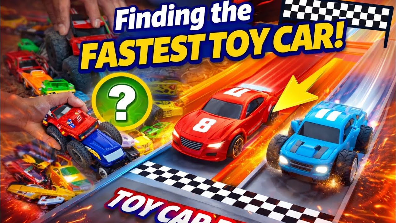 Finding the Fastest Toy Car! 🏁 Who Will Win the Ultimate Toy Car Race? 