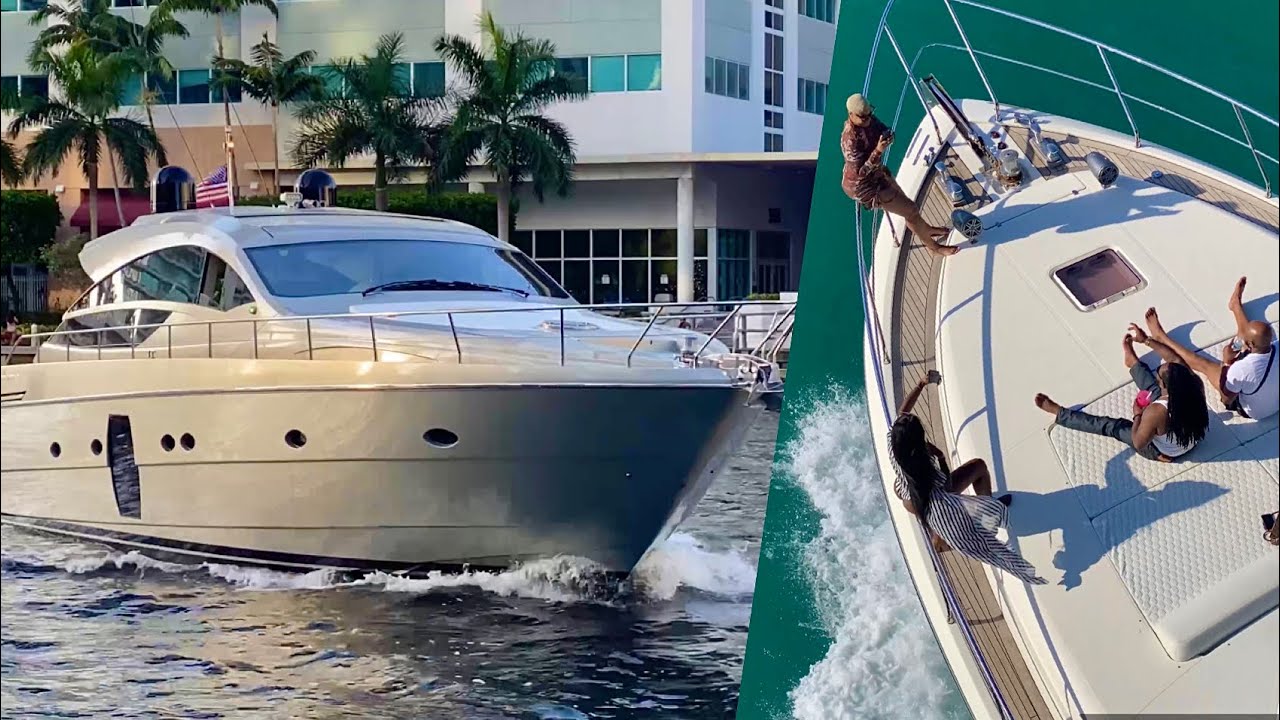 8 CONTEMPORARY YACHTS of MIAMI Azimut / Pershing / Riva Haulover