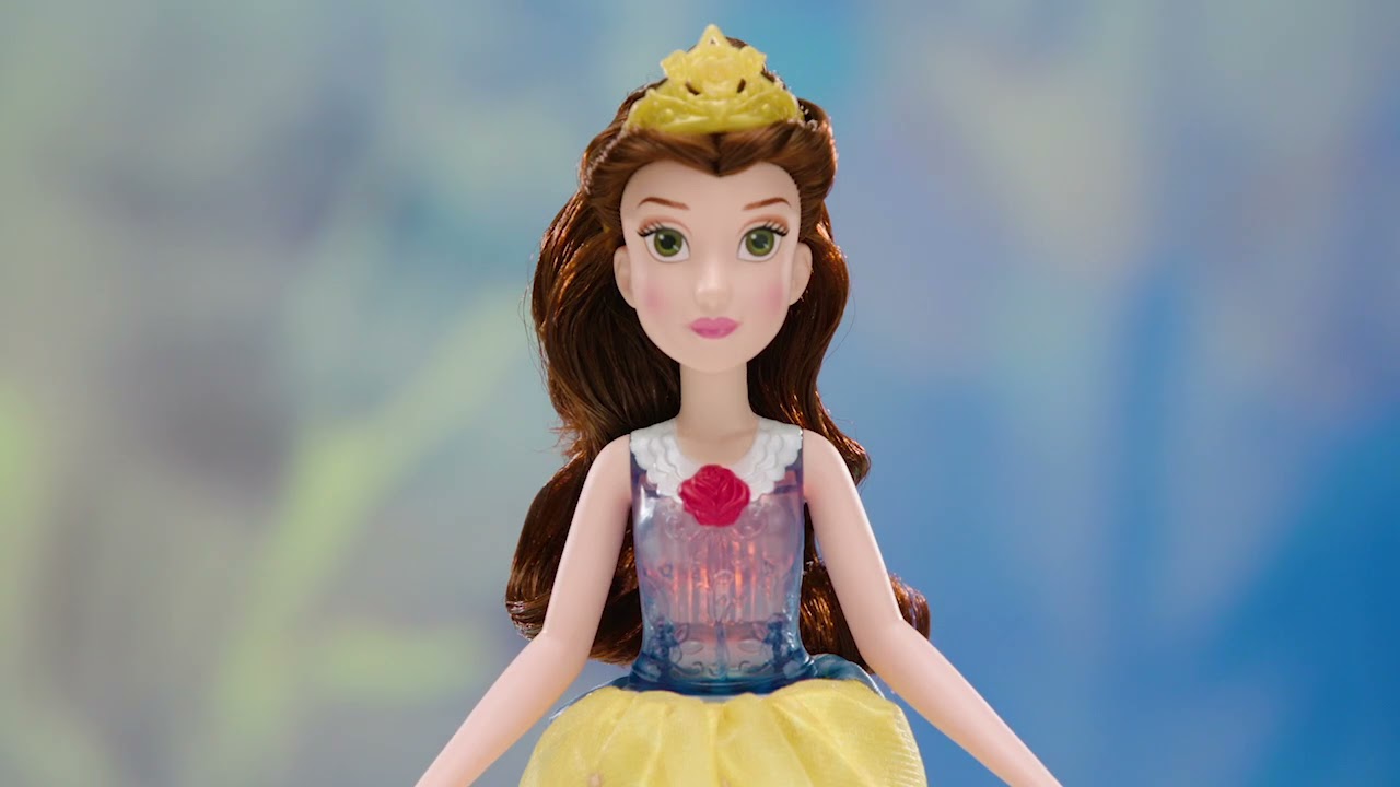 Bella Vestido mágico Muñeca de Cambio rápido de Ropa Inspirada en la película La Bella y la Bestia Disney Princess Juguete para niñas de 3 años en adelante 